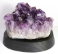 Amethyst auf Holzsockel Nr. 77