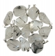 Pendentif Argent 925 Quartz Tourmaline noir (Schorl)