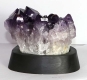 Amethyst auf Holzsockel Nr. 94