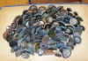 Set Agate Geodes green (B-quality)