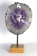 Amethyst Slice with wooden stand No. 121