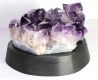 Amethyst auf Holzsockel Nr. 99