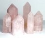 Rose Quartz Points, B-quality