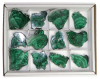 Box Malachite slices (12/20 pieces)