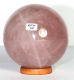 Ball (Sphere) Rose Quartz No. 48