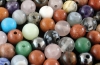 Balls 15 mm with hole mixed