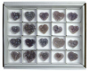 Kiste Amethyst Herzen (20 Stck)