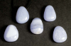 Pendent tumbled Chalcedony B-quality