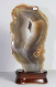 Agate with wooden base No. AC86
