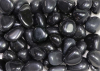Onyx (Black Stone) Tumbled Stones, B-quality