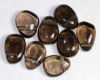 Pendant tumbled stone Smoky Quartz small