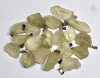 Anhnger Libysches Wstenglas (Large) mit 925er Silberse