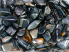 Blue Tigereye Tumbled Stones Africa (LOT8)