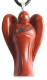 Pendentif Ange 32 mm Jaspe rouge (LOT85)