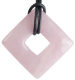 Square Donut 28 mm Rosenquarz (LOT49)