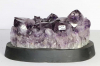 Amethyst Nr. 118 auf Holzsockel