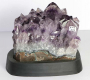 Amethyst No. 119 on wooden stand