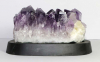 Amethyst No. 120 on wooden stand