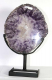 Amethyst Ring (Scheibe) Nr. 65 auf Metallstnder