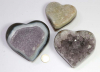 Amethyst Herzen Set Nr. 3 B-Qualitt