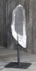 Quartz Lmurien (Cristal de Roche) No. 5 avec support en mtal