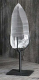 Quartz Lmurien (Cristal de Roche) No. 6 avec support en mtal