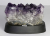 Amethyst Nr. 121 auf Holzsockel