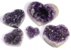 Amethyst Herzen klein Set Nr. 9