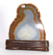 Agate No. 109 avec support en bois