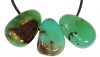 Pendant tumbled stone Chrysoprase