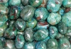 Chrysocolle-Malachite pierres roules Prou