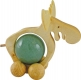 Rolling wooden Elk for 20 mm balls (spheres)