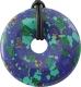 Donut 40 mm Azurite-Malchite (synthetic)