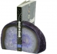 Agate bookends, 1 Pair 0.4-2.7 kg