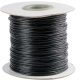 Wax cord black 1 mm 90 m