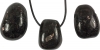 Pendant tumbled stone Nuummite