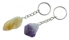 Keyring Amethyst/Citrin nature