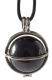Shungite Ball 20 mm in silver plated cage