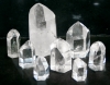Bergkristall-Spitzen voll poliert