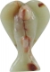 Engel 7.5 cm Onyx-Marmor (Aragonit)