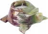 Teelicht Schildkrte Onyx-Marmor (Aragonit)