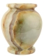 Vase round 10 x 13 cm, Onyx Marble