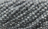 Loose strand of Titan covered Hematite faceted Ball 4 mm, 10 pieces