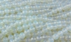 Loose strand of Opal Glass Balls 6 mm faceted, 10 pieces
