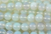 Loose strand of Opal Glass Balls 12 mm, 10 pieces