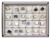 Box of natural Pyrite Dices S, 24 pieces