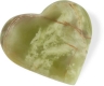 Heart 7.5 cm, Onyx Marble