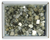 Box of Pyrite natural Dices B-quality, Spain