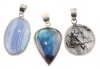 Pendant Cabochon 925 silver size 3
