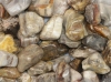 Bois fossilis pierres roules forme libre B-Qualit